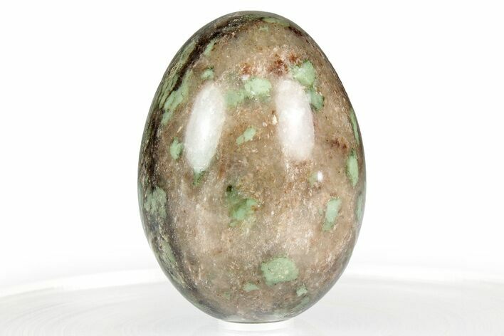 Polished Nunderite (Nundoorite) Stone Egg - Australia #356417